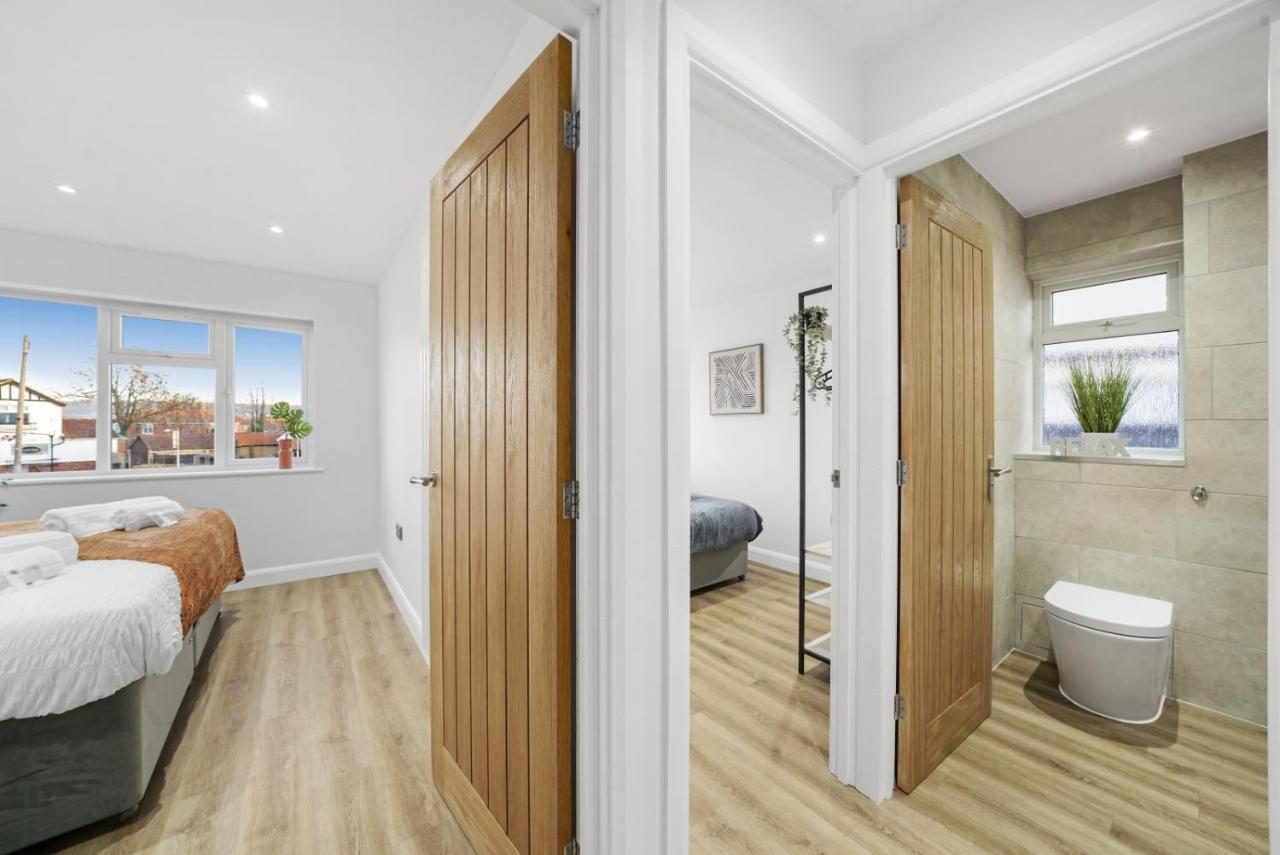 Modern Bungalow In Maidstone Sleeps 5 With Free Parking מראה חיצוני תמונה